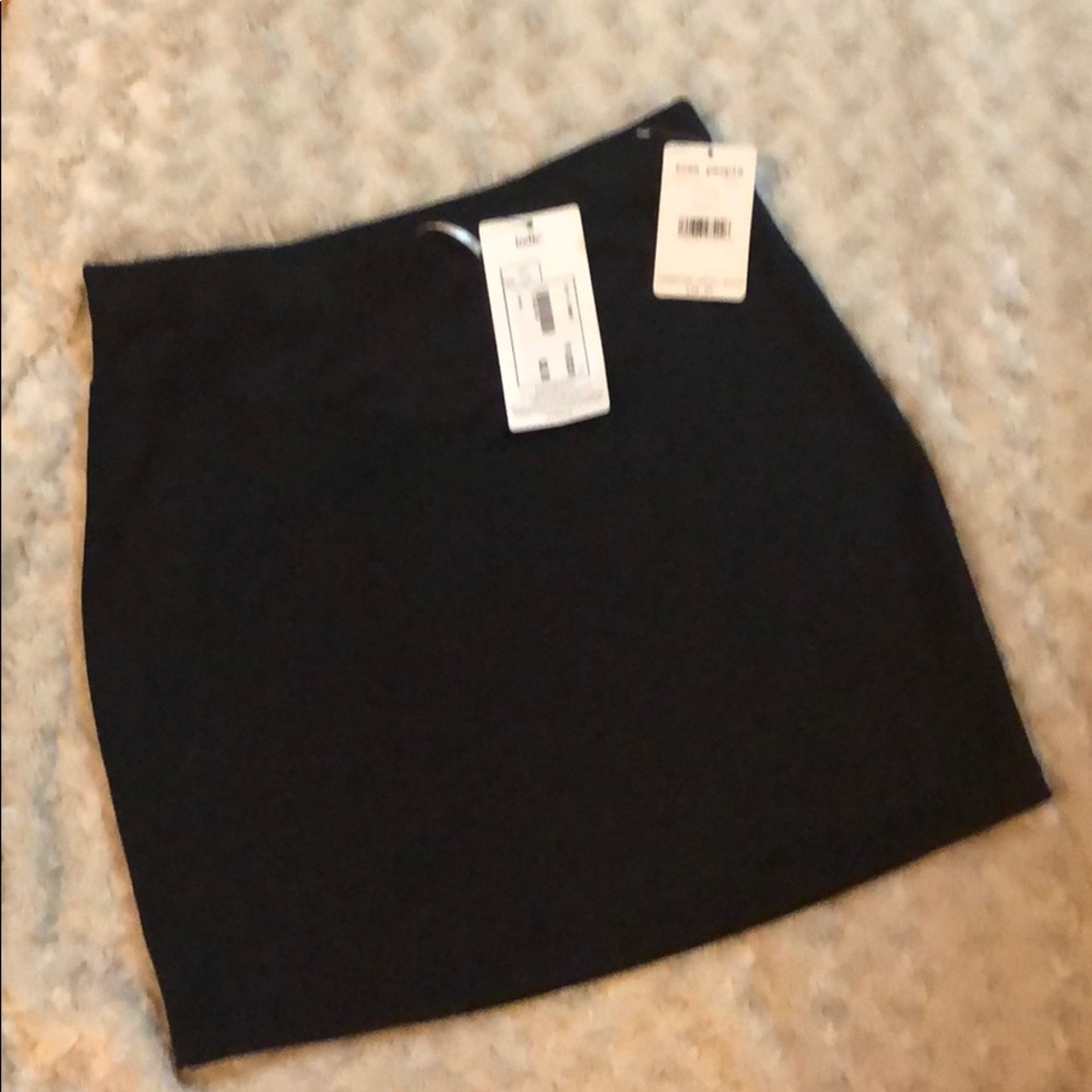 Free People black mini skirt